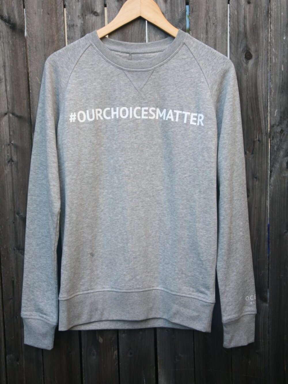 Size S - Brand New ECOALF Women's Gray Organic Cotton Sweatshirt